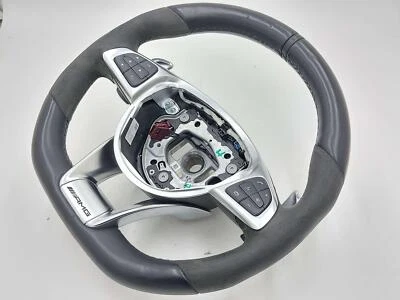 16-19 MERCEDES GLE63S AMG W166 Performance Steering Wheel W/ Paddles Shifters  - Image 1 of 4