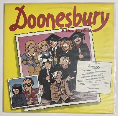 Doonesbury A New Musical LP 1983 MCA Records NEAR MINT LIKE NEW - Image 1 of 2