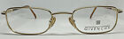 Lunettes 90s Frame NEW VINTAGE Givenchy 886 04 000 Unisex Gold Specs Rx Eyeglass