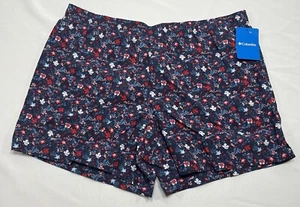 NWT Columbia Sandy River II Woman’s Shorts XL Multicolor Floral 5" Inseam NEW - Picture 1 of 10