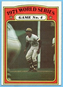 1972 Topps #226 World Series Game 4/Roberto Clemente EX-EXMINT Pirates HOF A7067 - Picture 1 of 2