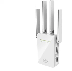 * Yaasier WLAN Repeater 2 4GHz WLAN Amplifier WiFi Extender with Router AP WPS W - Bild 1 von 4