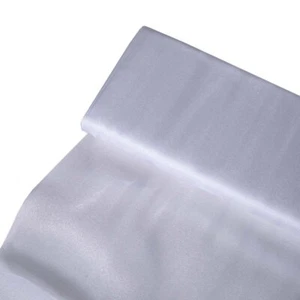 White CHIFFON FABRIC 54" x 10 yards Bolt Crafts Sewing Put-up Wedding Party SALE - Picture 1 of 3