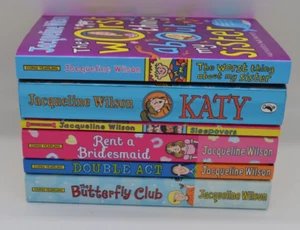 JACQUELINE WILSON 6 BOOKS BUNDLE VARIOUS TITLES VGC. - Picture 1 of 5