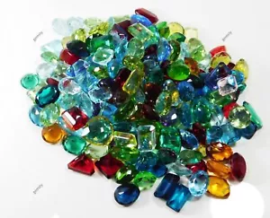 Lote Mezcla Forma Anillo Talla 500 Quilates AA++ Topacio CERTIFICADO Piedras Preciosas - Imagen 1 de 18