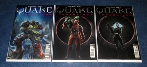 QUAKE CHAMPIONS #1 2 3 (de 3) primer juego de impresión TITAN COMIC 2018 ALAN QUAH completo - Imagen 1 de 1