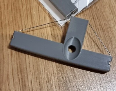 METTAUK 80mm Pottery Angle Cutter - Potters clay slab work jointing tool. Made in the UK