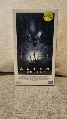 Alien Romulus VHS 2024 Retro Aliens Sci-Fi In Hand New & Sealed Tape Video Movie - Image 1 of 4