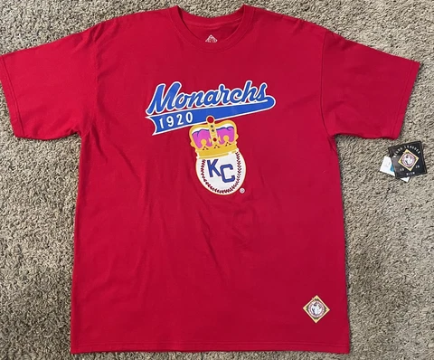 Kansas City KC Monarchs Royals Negro Baseball League Mens T-Shirt M L XL 2XL 3XL Cover