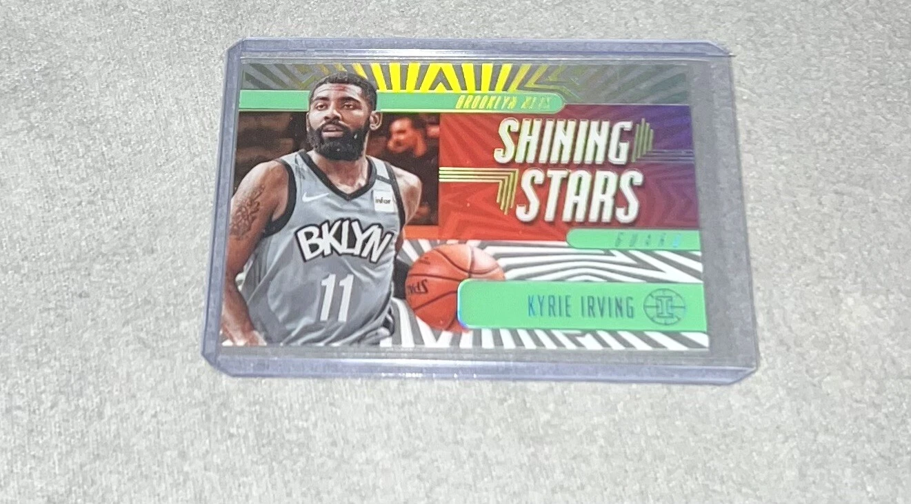 Kyrie Irving 2019-20 Panini Illusions Shining Stars Green #11 Brooklyn Nets