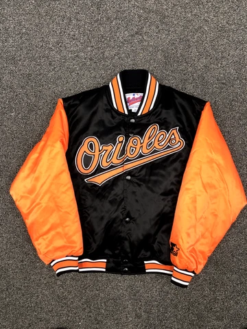Authentic by Starter DiamondCollection Baltimore Orioles Jacket Size Kids Medium Cover