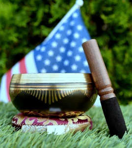 Holistic Sound Tibetan Singing bowl Yoga Mindfulness Meditation 7 Chakra Healing - Picture 1 of 6