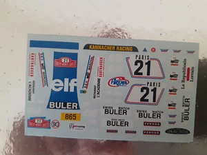 1/43 decals / Arena / Porsche 911 rs rally Monte Carlo 1977 - Imagen 1 de 2