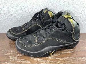 Jordan Melo M4 ‘07 Black Metallic Kids Shoes Size 6Y EUC RARE - Picture 1 of 10