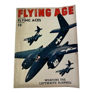 Flying Age Magazine 1945 vol. 51 No. 4 RARE - Picture 1 of 10