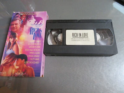 Rich in Love (VHS,1993)Promo Screener*Albert Finney, Kyle MacLachlan,Ethan Hawke - Image 1 of 4