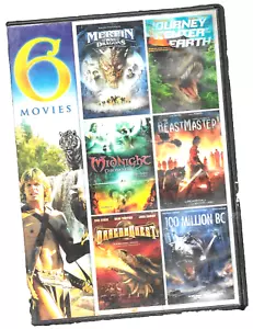 Fantasy 6 Movie Collection Journey To Center Earth Dragonquest Beastmaster 2014 - Imagen 1 de 8