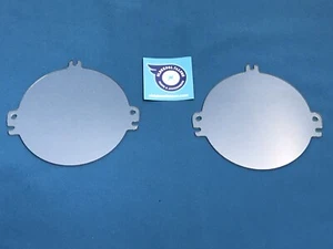 Juego de lentes de tablero Ford XR XT Speedo Rev GT y Std Fairmont Falcon 500 temperatura de combustible nuevo - Imagen 1 de 3