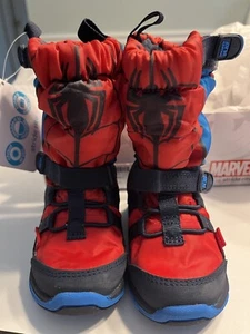 NIB - Marvel Stride Rite Spider-Man Sneaker Boot Boys 5M - Picture 1 of 7