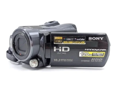 SONY HDR-SR12 Black Handycam HDD Digital Hi-Vision Camcorders JAPANESE - Image 1 of 4
