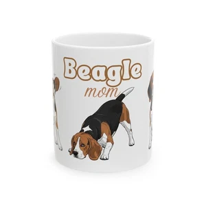 Lustige Beagle Hund Kaffeetasse für Hundeliebhaber - Bild 1 von 12