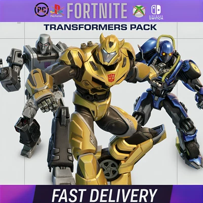 Fortnite Transformers Pack + 1,000 V-Bucks Nintendo Switch Game Code Key EU/UK - Bild 1 von 4