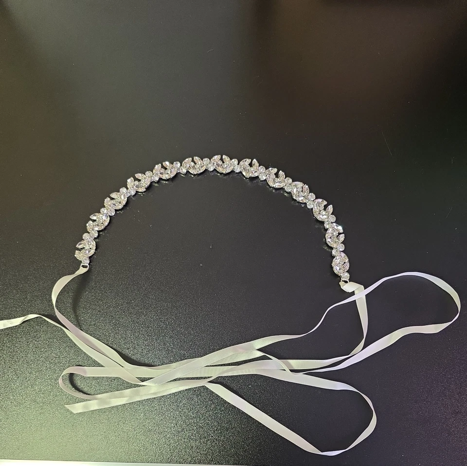 Strassgürtel Brautkleidgürtel Festlicher Gürtel Universal Größe Neu - Bild 1 von 4