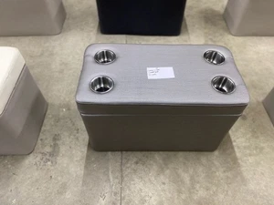 NUEVO-Pontón Barco Otomano-Taburete de Pie-Asientos de Barco Muebles-Almacenamiento de Barco-HECHO EN EE. UU. - Imagen 1 de 1