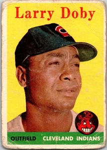 Larry Doby 1958 Topps #424 Cleveland Indians - Picture 1 of 2