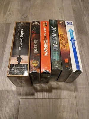6 Lot VHS - All New Factory Sealed - Saving Private Ryan ECT - Fast SHIPPING  - Image 1 of 4