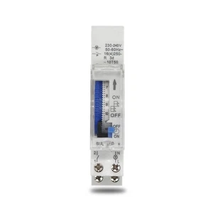 SUL180a Timer Switch 24 Hours Relay AC 220V 16A Battery Mechanical Timer Switch - Picture 1 of 7