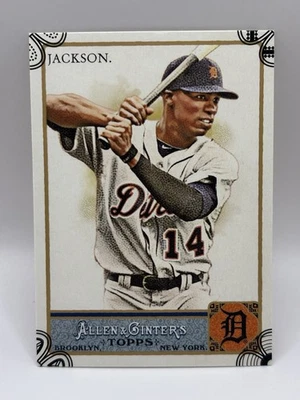 2011 Topps Allen & Ginter's CODE CARD Austin Jackson #54 NM Auction - Image 1 of 2