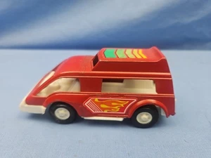Vintage Tootsie Toys Custom Van Red 4.25" Long Metal Plastic Excellent Condition - Picture 1 of 6