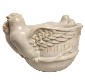 Pottery Barn China 12 Days Of Christmas 4 Four Calling Birds Oval Serving Bowl - Picture 1 of 13