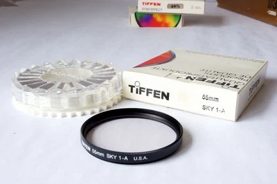 55mm Screw-In Filter TIFFEN Sky 1A Made in USA Unused in Box - Image 1 of 4