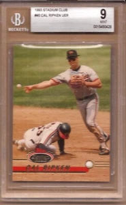 1993 - TOPPS STADIUM CLUB # 40 - CAL RIPKEN - ORIOLES - GRADED (BGS 9 - MINT) - Picture 1 of 1