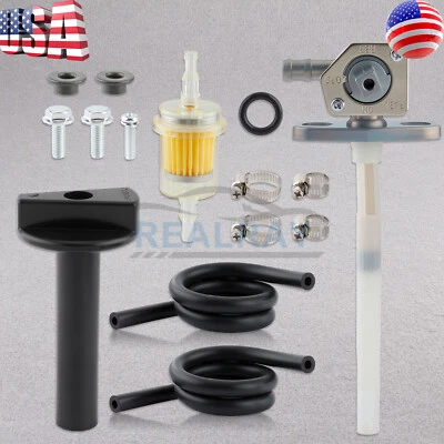 Interruptor de válvula Petcock del tanque de combustible para Honda Recon RX250 1997-2019 Rincon TRX650 Foto 1 de 4