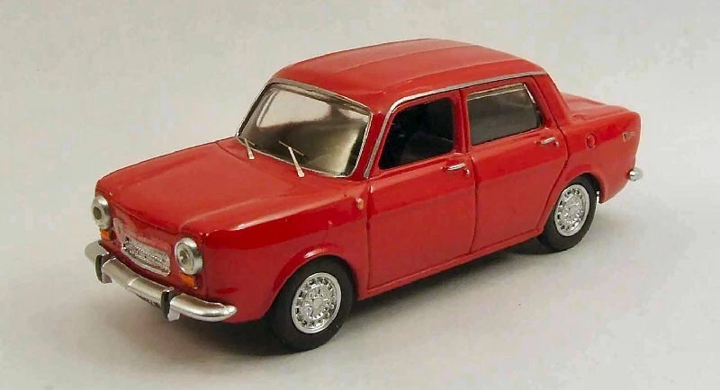 SIMCA ABARTH 1150 1963 ROSSO 1:43 - Immagine 1 di 1