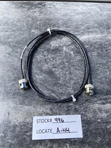 ROHS RG174 BNC MALE to BNC MALE Coax RF 3ft Cable STYLE 1354 Free Shipping. - Picture 1 of 9