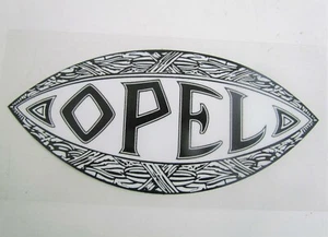 Pegatina opel 30/40 años motivo exterior lateral cristal 10/5cm opel classic repuestos - Imagen 1 de 1