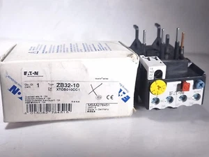 EATON MOELLER ZB32-10 XTOB010CC1 ADJUSTABLE OVERLOAD RELAY 6-10A 278451 - Picture 1 of 5