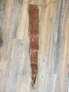 VTG Straight Shooter Brown fabric stock no 450 L rifle case collectable - Picture 1 of 4
