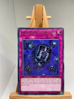Eradicator Epidemic Virus - Rare 1st Edition WISU-EN059 - NM - YuGiOh - Image 1 of 2