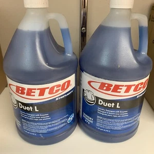 Betco Symplicity Duet L Detergent With Enzymes | Fresh Scent | 1 Gallon Lot Of 2 - Picture 1 of 1