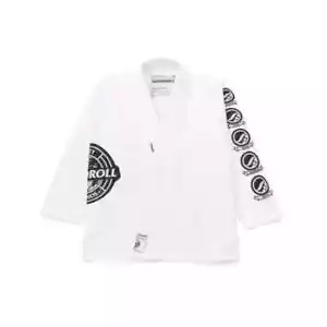 Competidor Ártico Shoyoroll Blanco Ropa de Lucha Jiu-Jitsu GI MMA Uniforme de Agarre - Imagen 1 de 9