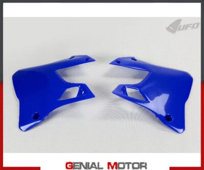 Kuehlerabdeckungen Ufo Plast Für Yamaha Yz 250 1996 > 2001 Blau Reflex Foto 1 de 2