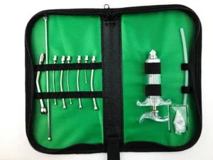 Kit de alimentación de sonda oral reutilizable para animales - bolsa de utilidad, agujas de sonda, empapador - Imagen 1 de 3