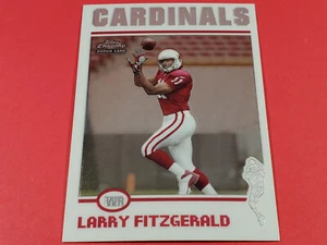 20O4 TOPPS CHROME LARRY FITZGERALD #215 HIGH GRADE ROOKIE AUTHENTIC SP CARD HOF? - Picture 1 of 12