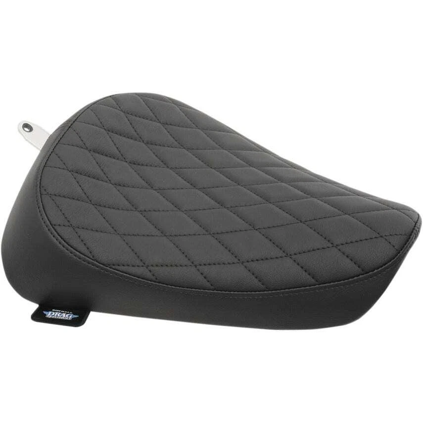 Asiento individual de bajo perfil Drag Specialties Diamond Stitch para Harley Sportster 82-03 Foto 1 de 1