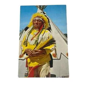 Postal La dignidad y el equilibrio de una principal cultura nativa americana de colección B43 - Imagen 1 de 2